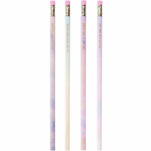 Paper Poetry Bleistift-Set Himmel 4 Stück